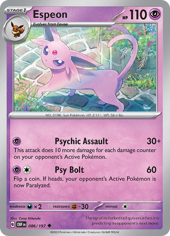 Eevee (166/197) [Scarlet & Violet: Obsidian Flames]