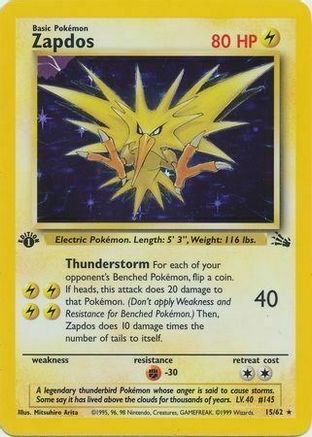 Zapdos (048/185) (Cosmos Holo) [Sword & Shield: Vivid Voltage]